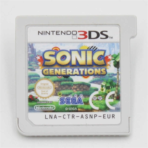 Sonic Generations - Cartridge - Nintendo 3DS (ENG) (A Grade) (Used)